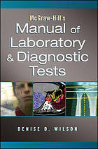 McGraw-Hill’s manual of laboratory & diagnostic tests