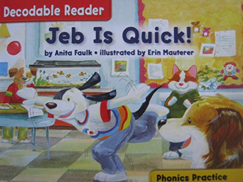 McGraw-Hill Decodable Reader Grade K Jeb Is Quick!