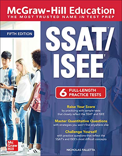 McGraw-Hill Education SSAT/ISEE, Fifth Edition - 9781260458039