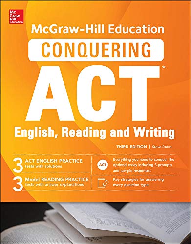 McGraw-Hill Education conquering ACT English, reading, and writing - 9781259837333