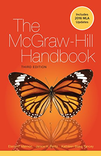 McGraw-Hill Handbook PAPERBACK MLA 2016 UPDATE