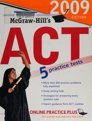 McGraw-Hill's ACT by Dulan, Steven W; Advantage Education (Firm)