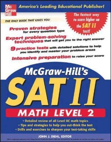 McGraw-Hill's SAT II by Diehl, John J; Joyce, Christine E