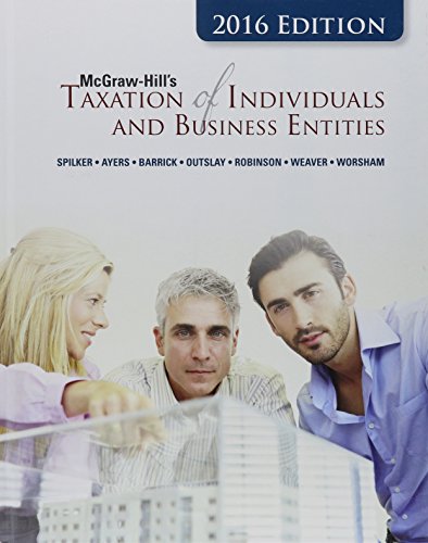 McGraw-Hill's taxation of individuals and business entities - 9781259334870