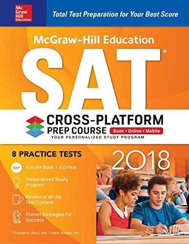 Mcgraw-hill education sat 2018 cross-platform prep course - 9781260010404