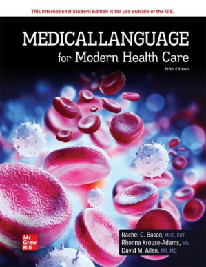 Medical Language for Modern Health Care By Rachel Basco; Rhonna Krouse-Adams; David Allan
