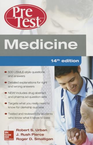 Medicine PreTest Self-Assessment and Review. 14th Edition