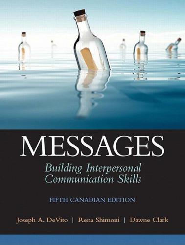 Messages Building Interpersonal Communication Skills 5Th Edition