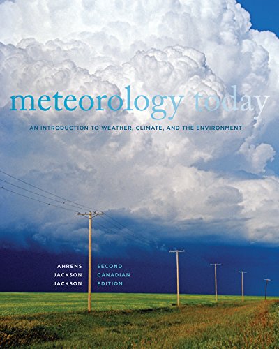 Meteorology today: an introduction to weather, climate, and the environment
