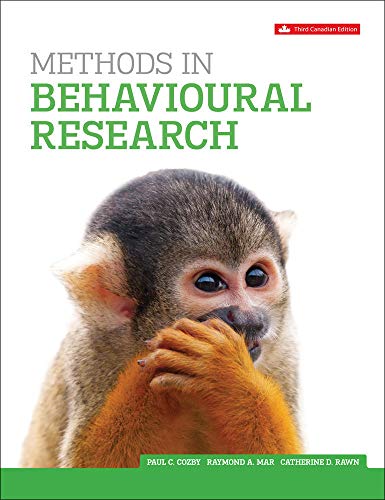 Methods In Behavioural Research - 9781259654770