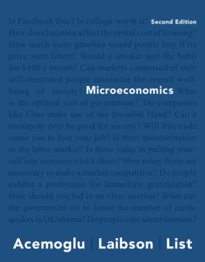 Microeconomics - Daron Acemoğlu; David Laibson; John List