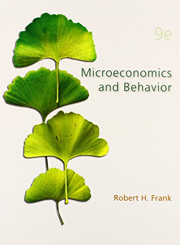 Microeconomics and behavior - 9780078021695