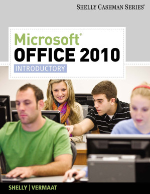 Microsoft Office 2010: Introductory By Gary B. Shelly