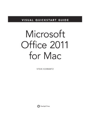 Microsoft Office 2011 for Mac - Steve Schwartz