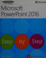 Microsoft PowerPoint 2016 step by step - 9780735699533