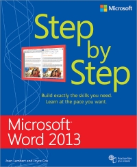 Microsoft Word 2013 Step by Step By Joan Lambert, Joyce Cox