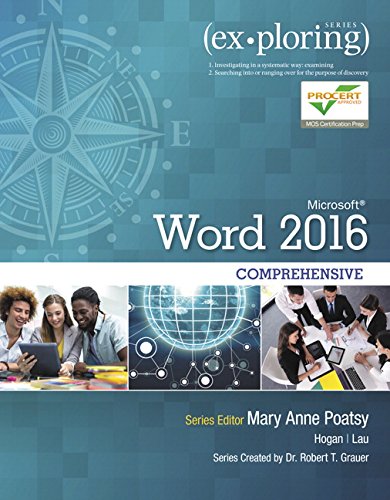 Microsoft Word 2016: comprehensive - 1st Edition