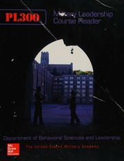 Military Leadership Course Reader PL300
