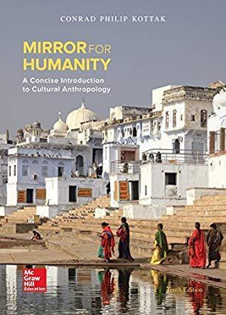 Mirror For Humanity A Concise Introduction To Cultural Anthropology 10Th Edition