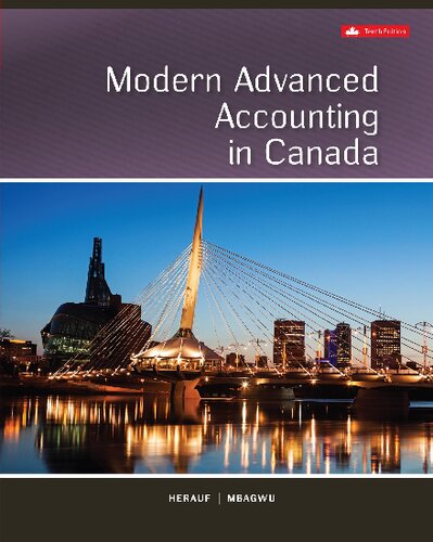Modern Advanced Accounting In Canada 10th Edition By Darrell Herauf, Chima Mbagwu