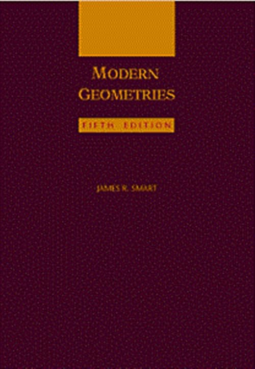 Modern Geometries By James R. Smart - 9780838479001