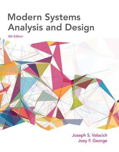 Modern Systems Analysis And Design 8Th Edition