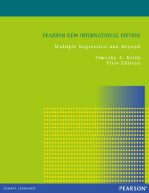 Multiple regression and beyond - Keith, Timothy Z
