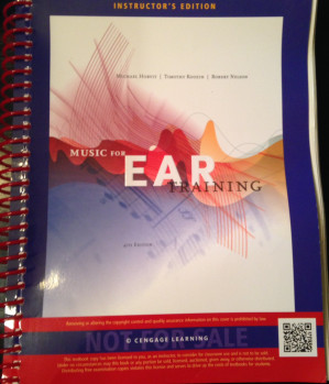 Music Ear Training: Annotated Instructor's Edition By Michael Horvit, Timothy Koozin, Robert Nelson