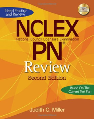 NCLEX-PN Review (Delmar's Nclex-Pn Review) By Judith C. Miller