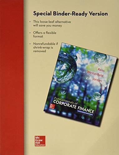 ND PURDUE UNIV WEST LAFAYETTE LL FUNDAMENTALS CORPORATE FINANCE
