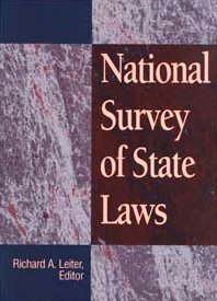 National Survey of State Laws, Sixth Edition By Richard A. Leiter