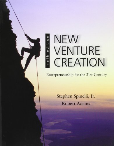 New Venture Creation: Entrepreneurship for the 21st Century - 9780078029103