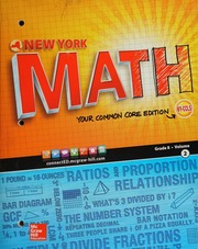 New York Math Grade 8, Volume 2