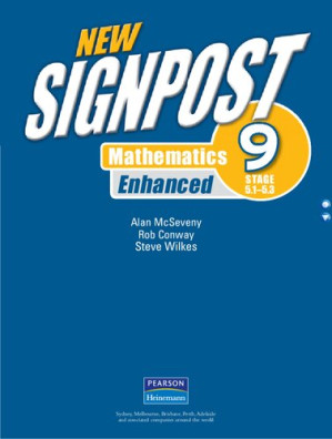 New signpost mathematics enhanced 9. Stage 5.1-5.3 - Alan McSeveny