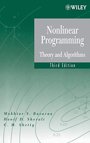 Nonlinear Programming: Theory and Algorithms - 3rd Edition