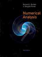 Numerical analysis By Richard L Burden; J  Douglas Faires