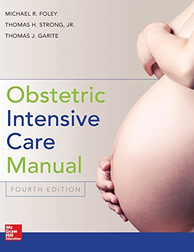 Obstetric intensive care manual