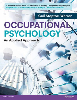 Occupational Psychology: An Applied Approach - Gail Steptoe-Warren