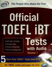 Official TOEFL iBT tests with audio