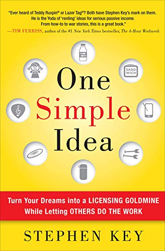 One simple idea: turn your dreams into a licensing goldmine while letting others do the work