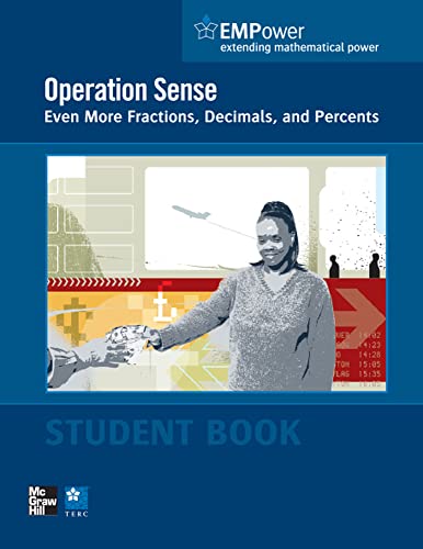 Operation sense: even more fractions, decimals, and percents: student book