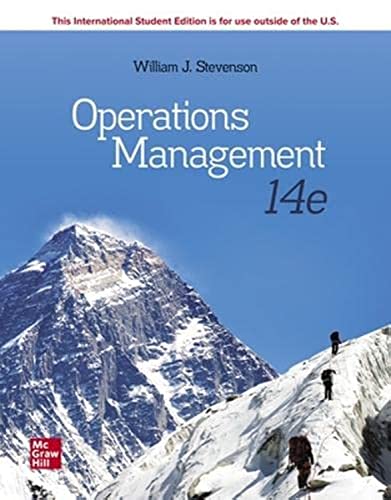 Operations Management 14th ed - 9781260575712