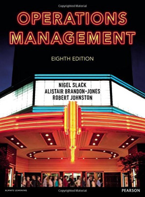 Operations Management 8e - Alistair Brandon-Jones, Nigel Slack, Robert Johnston