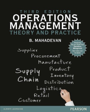Operations Management: Theory and Practice - B. Mahadevan