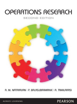 Operations Research - A. M. Natarajan, P. Balasubramanie, A. Tamilarasi