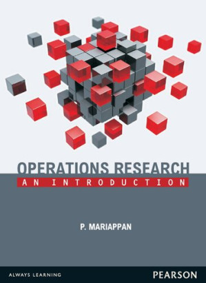 Operations Research - An Introduction - P. Mariappan