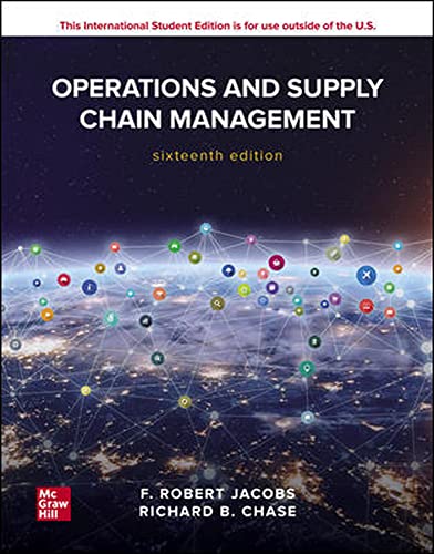 Operations and Supply Chain Management 1: 6e