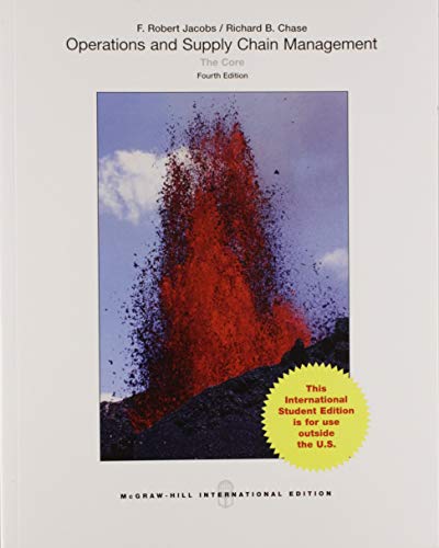 Operations and supply chain management. The core