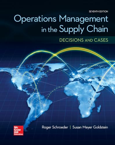 Operations management in the supply chain: decisions and cases
