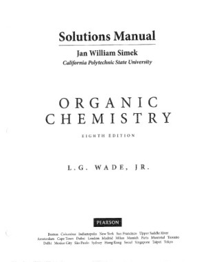 Organic Chemistry with Mastering Chemistry and Solution Manual - Leroy G. Wade